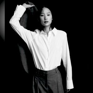 White button down shirt